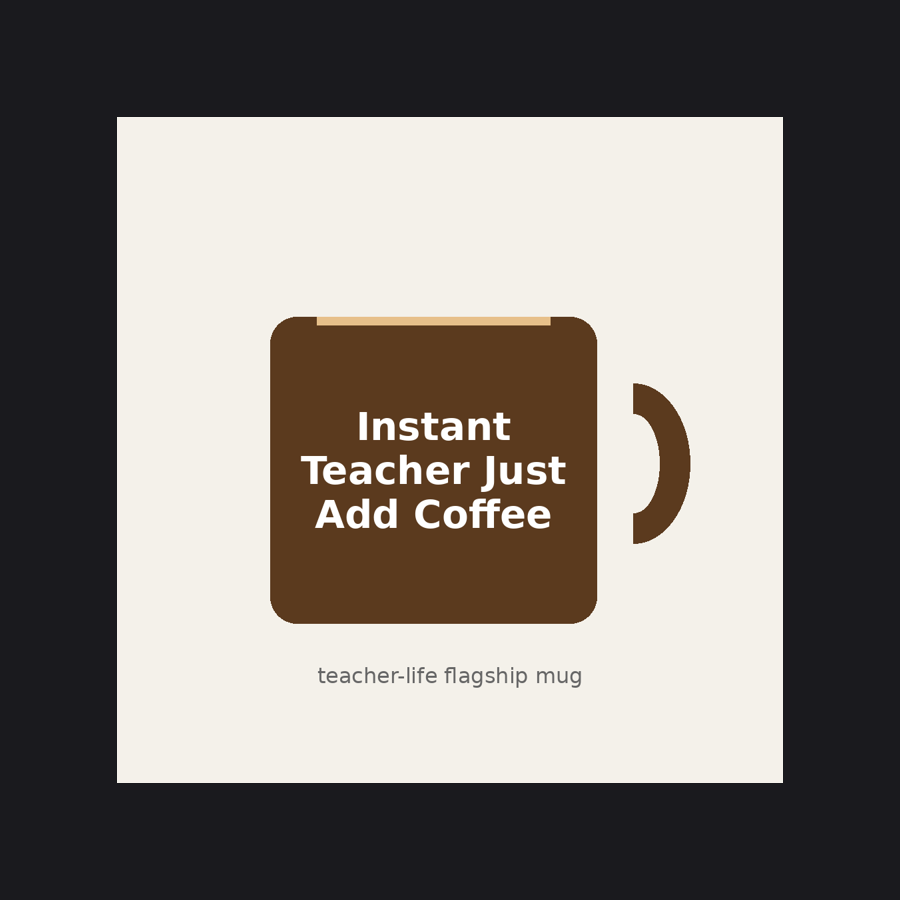 Coffee First — Teacher Life Tee